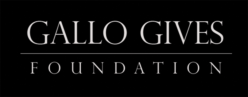 logo design for the gallo gives foundation